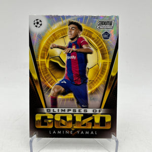 Lamine Yamal 2023-24 Topps Stadium Club Chrome RC Glimpses of Gold #GG-LY FRENLY BRICKS - Open 7 Days