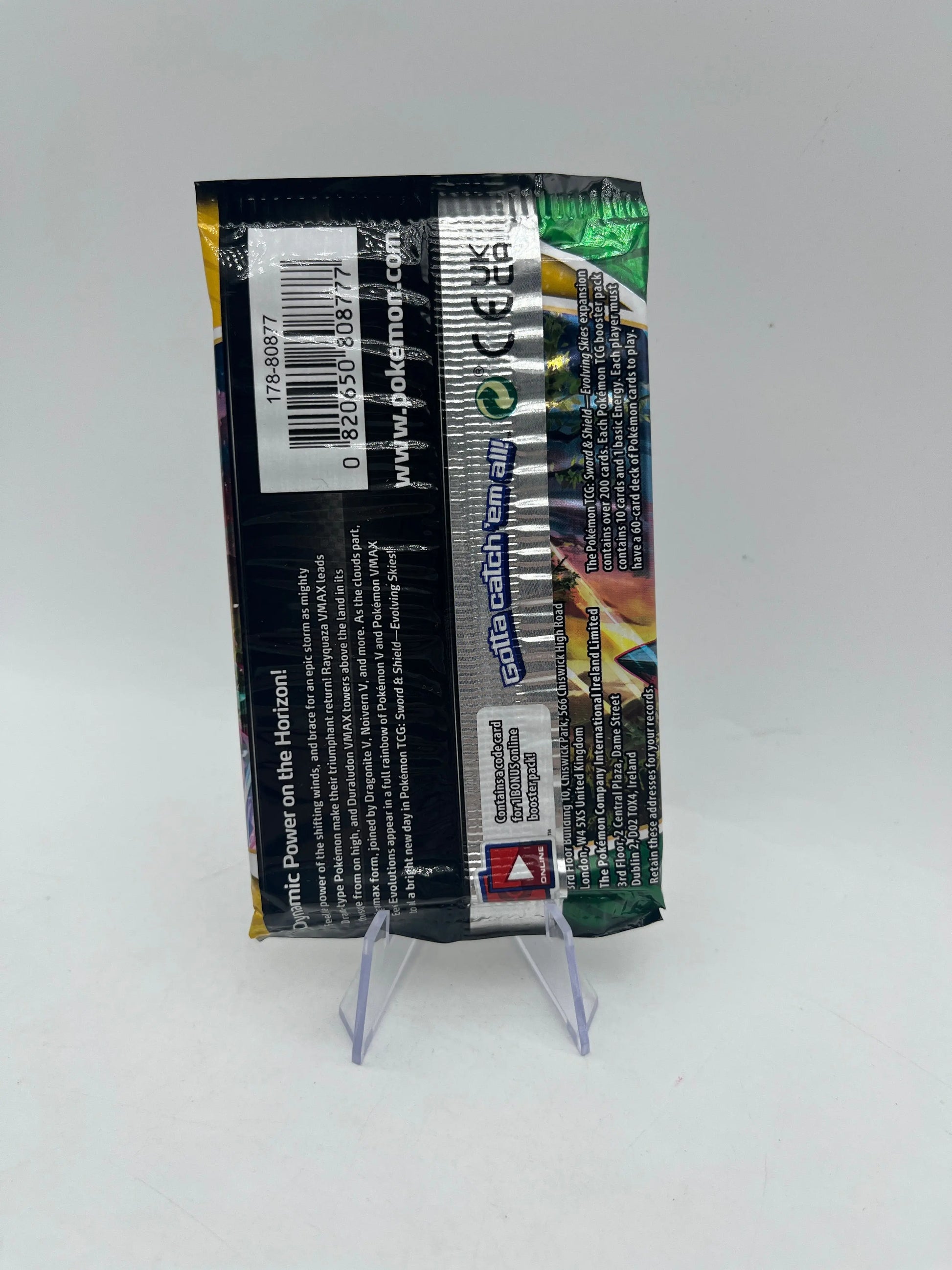 4 x Pokemon Evolving Skies Booster Packs Art Set FRENLY BRICKS - Open 7 Days