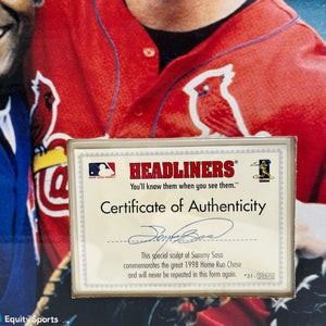 MLB Headlines XL Mark McGwire & Sammy Sosa Home Run Commemorative 2-Pack FRENLY BRICKS - Open 7 Days