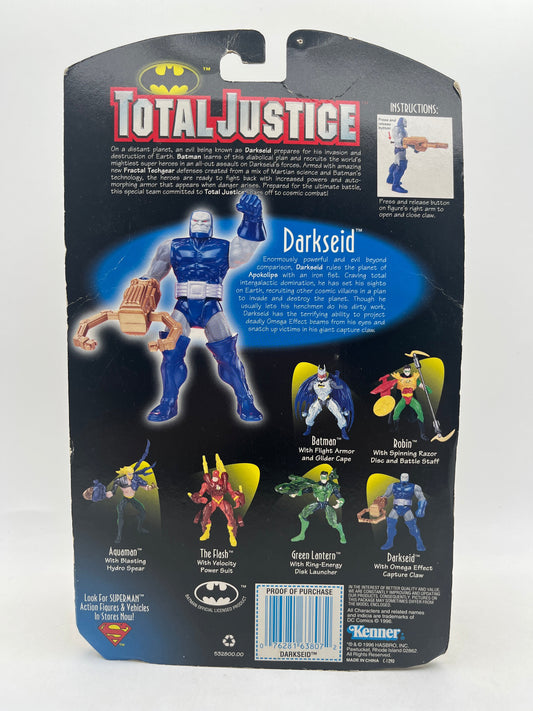 Total Justice Darkseid Kenner Figure Omega Claw DC Comics 1996 FRENLY BRICKS - Open 7 Days