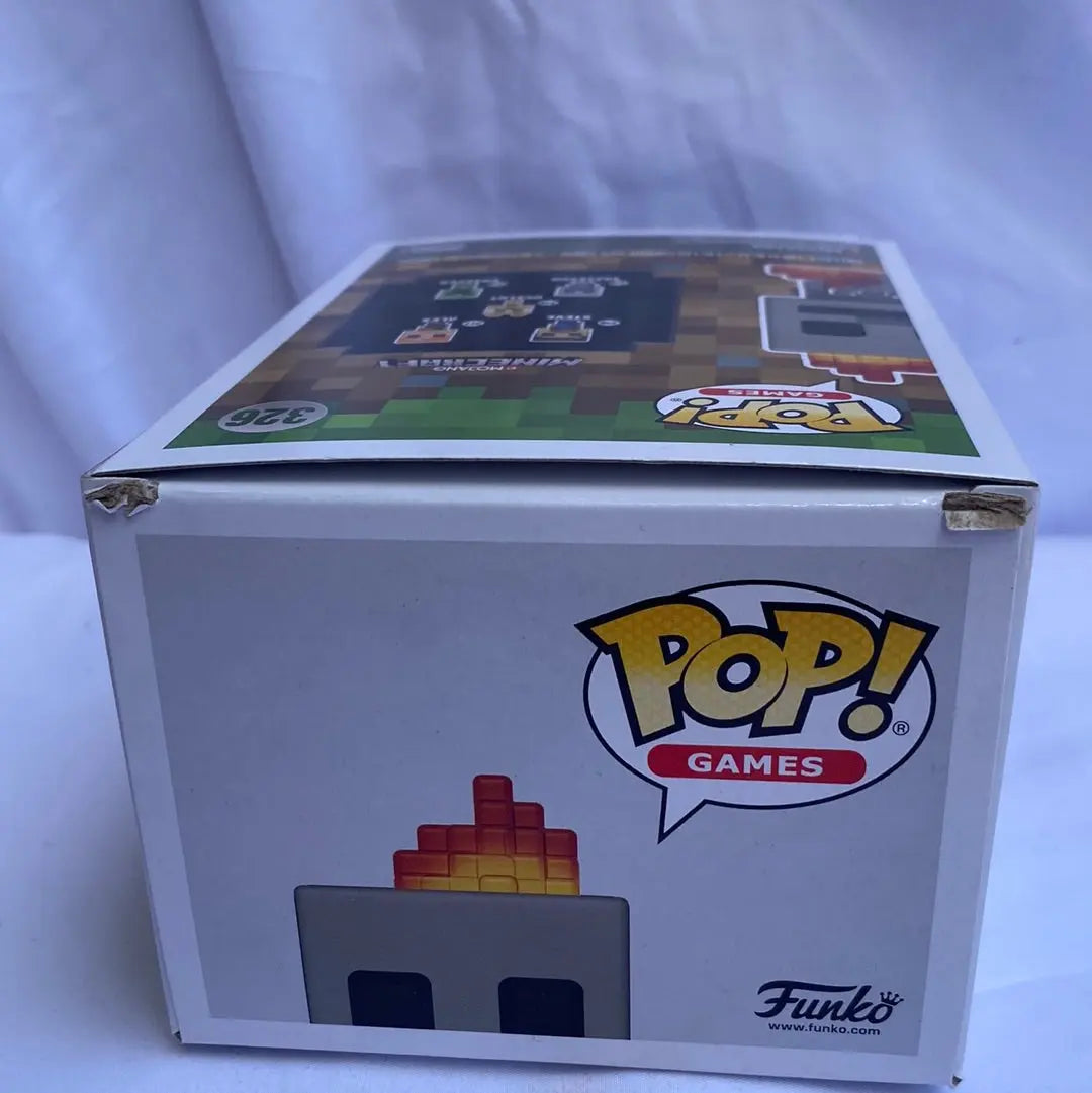 Funko POP! Minecraft - Flaming Skeleton #326 power wing - FRENLY BRICKS - Open 7 Days