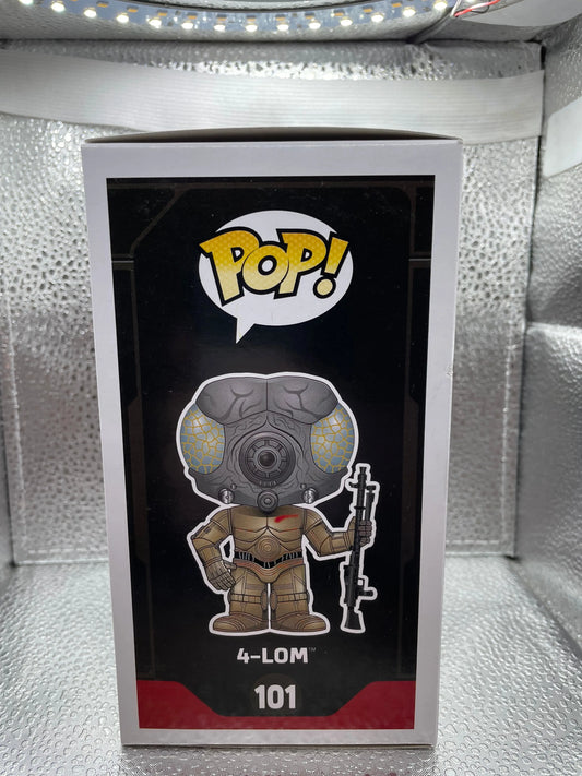 Pop Games Vinyl Figure - Star Wars - 4-Lom # 101 (2016 Galactic Conv Exclusive) FRENLY BRICKS - Open 7 Days