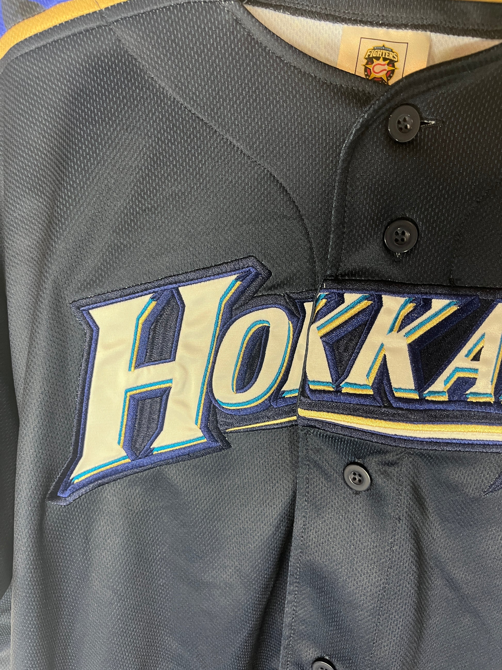 Nippon Baseball Hokkaido Fighters “Nakata #6” Flower Blue Jersey XLarge