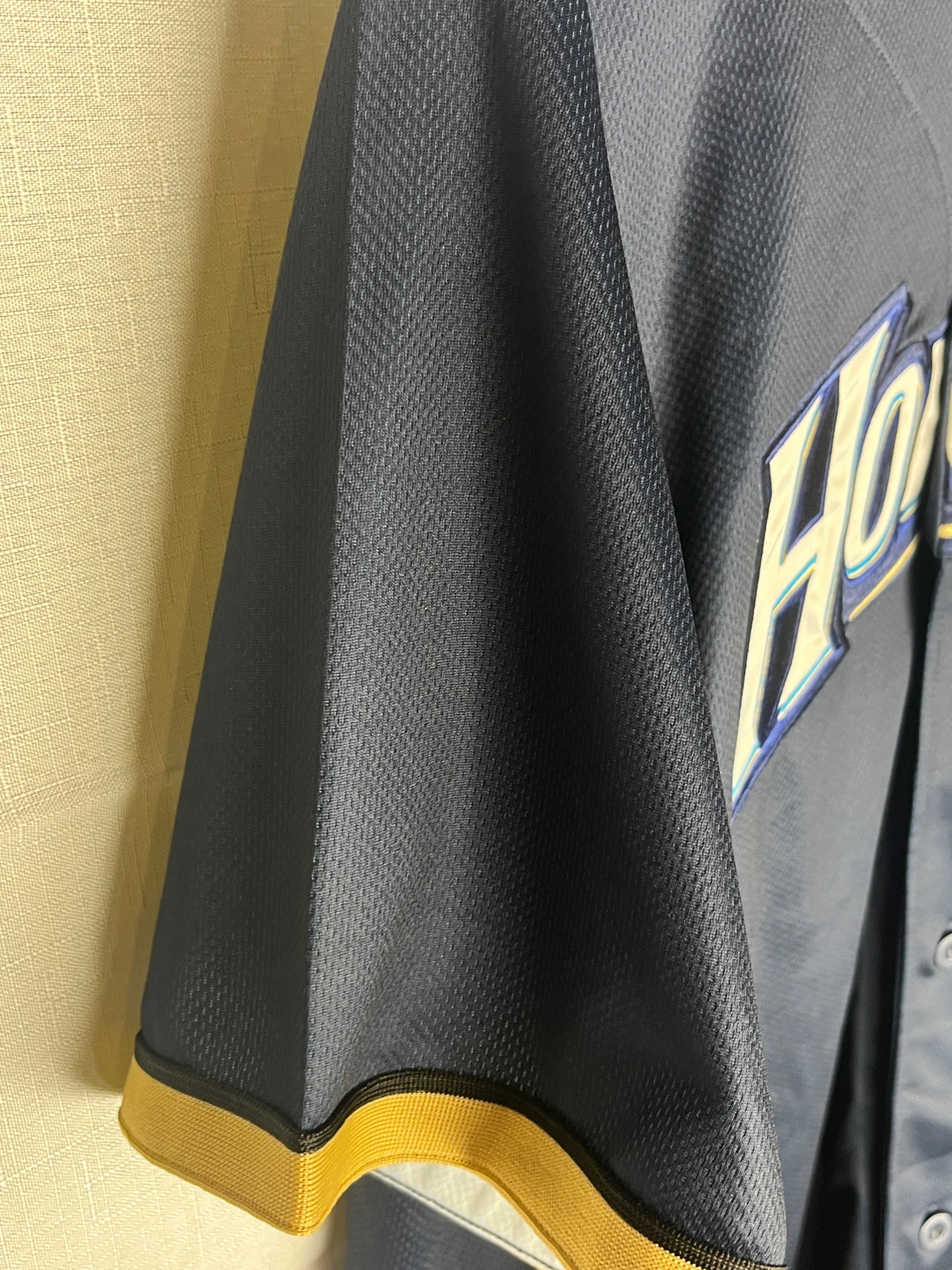 Nippon Baseball Hokkaido Fighters “Nakata #6” Flower Blue Jersey XLarge