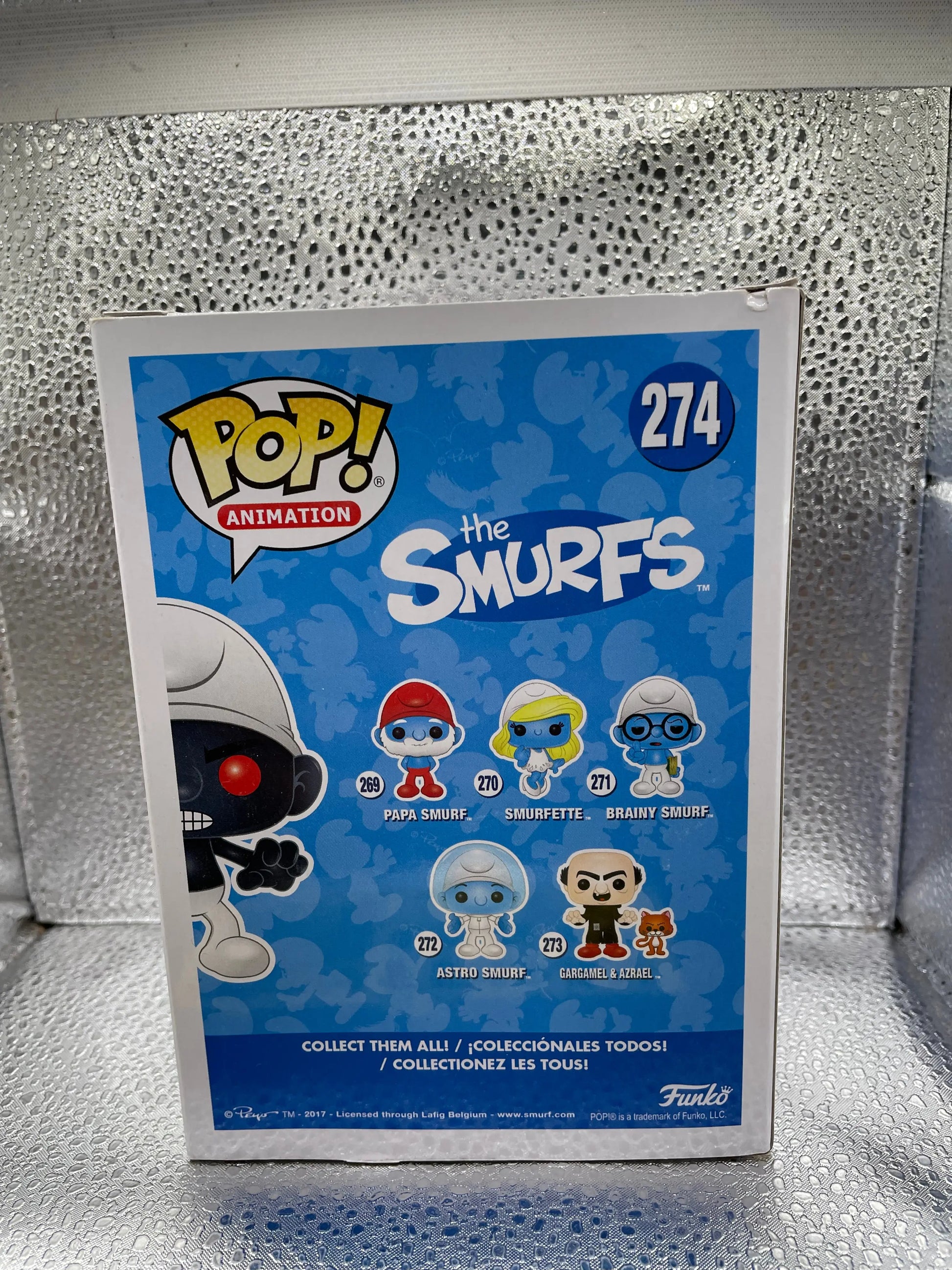 EXCLUSIVE THE SMURFS GNAP! SMURF 3.75" POP VINYL FIGURE FUNKO 274 POP ANIMATION FRENLY BRICKS - Open 7 Days