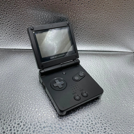 Gameboy Advance SP Black AGS-001 Console Only Tested & Working PAL FRENLY BRICKS - Open 7 Days