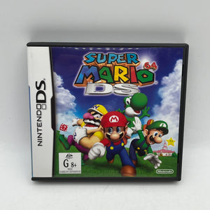 Nintendo DS Super Mario 64 DS Game Complete with Case and Manual FRENLY BRICKS - Open 7 Days