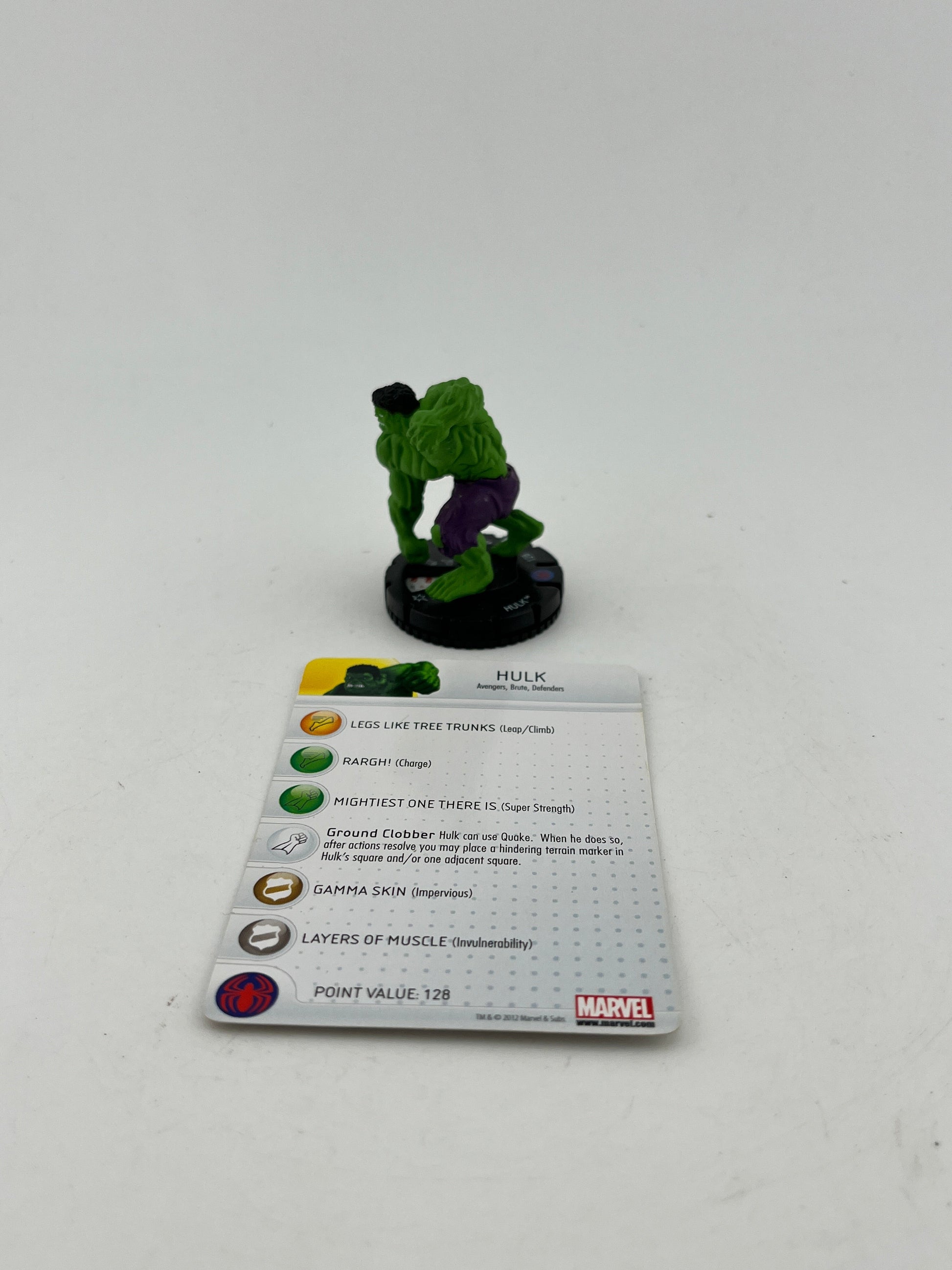 Heroclix Marvel - Hulk #207 - Common - Card Included FRENLY BRICKS - Open 7 Days