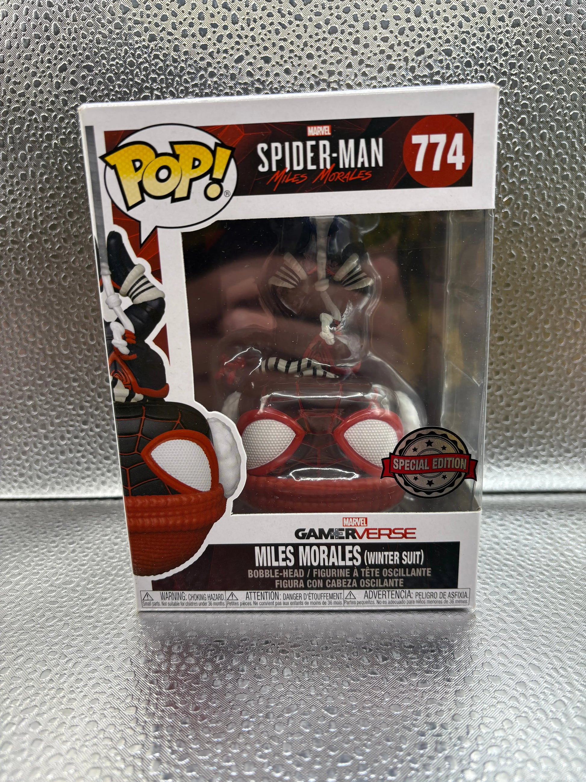 Funko pop vinyl #774 Marvel Miles Morales FRENLY BRICKS - Open 7 Days