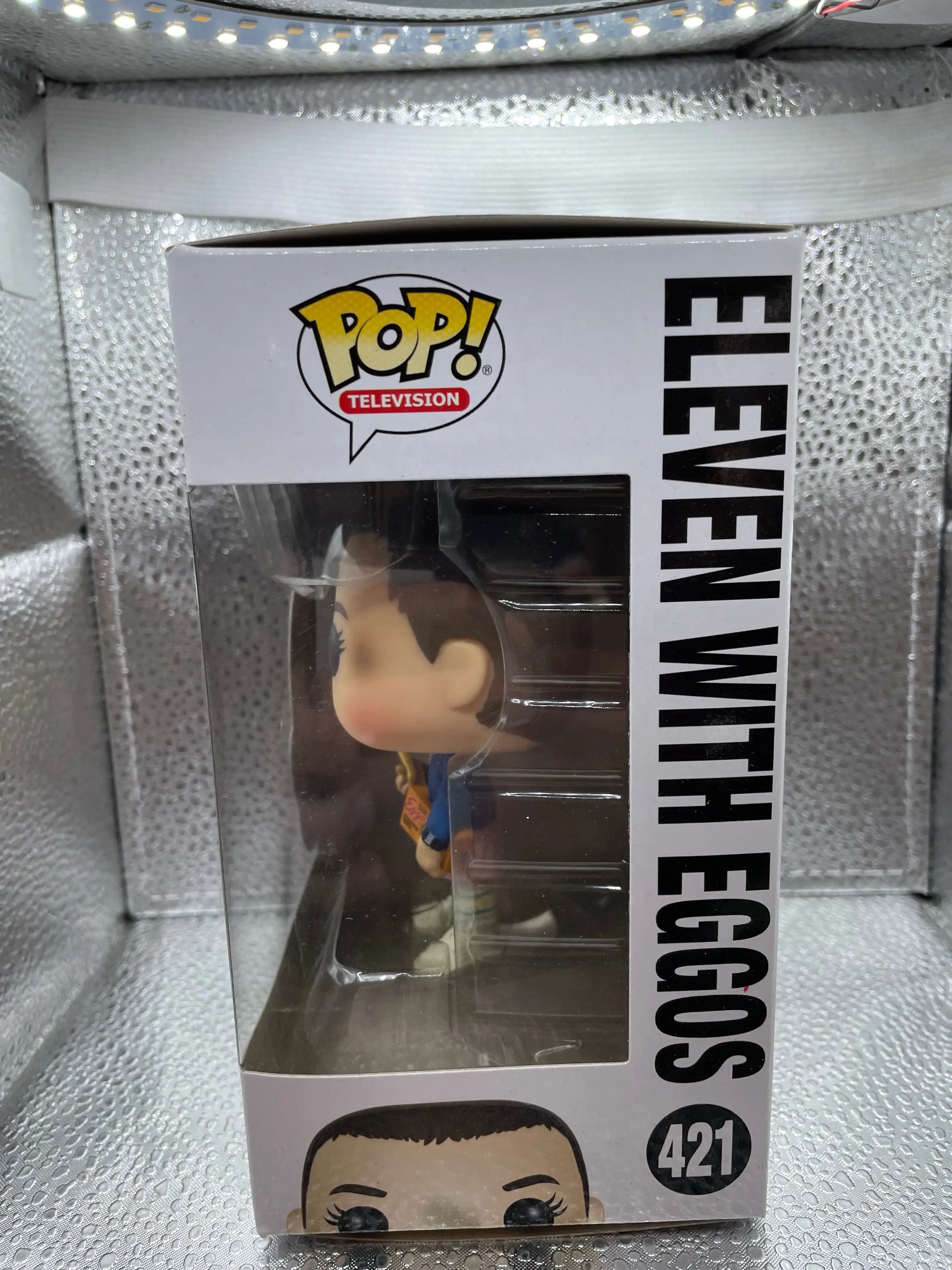 Eleven with Eggos 421 ~ Stranger Things ~ Funko Pop Vinyl ~ Netflix Television FRENLY BRICKS - Open 7 Days