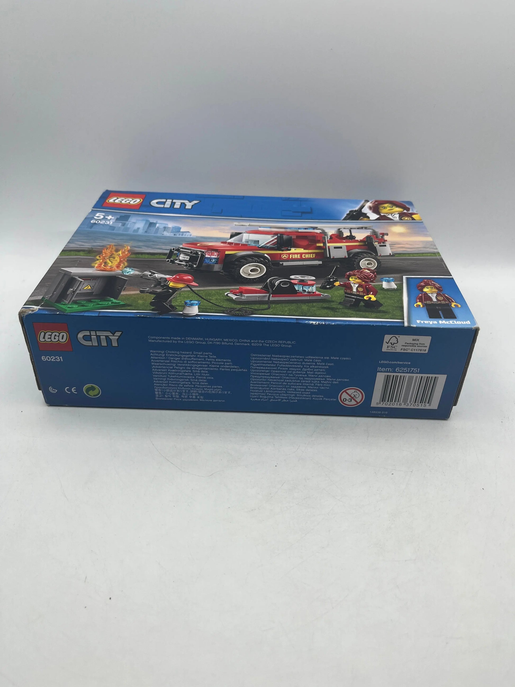 LEGO City: Fire Chief Response Truck (60231) - Sealed Retired Set FRENLY BRICKS - Open 7 Days