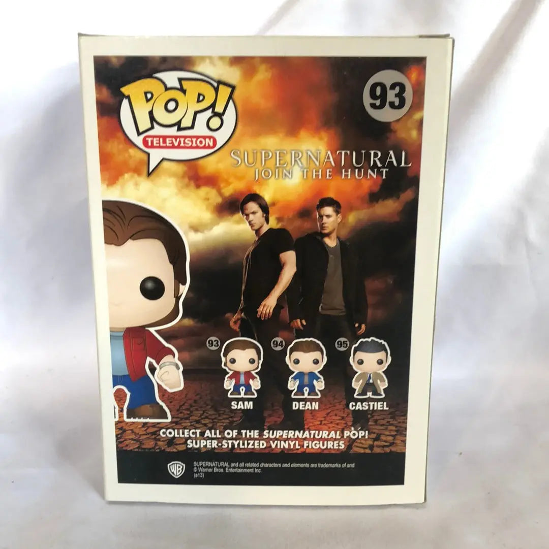 FUNKO POP 93 Sam (Supernatural) Blood Splattered - FRENLY BRICKS - Open 7 Days