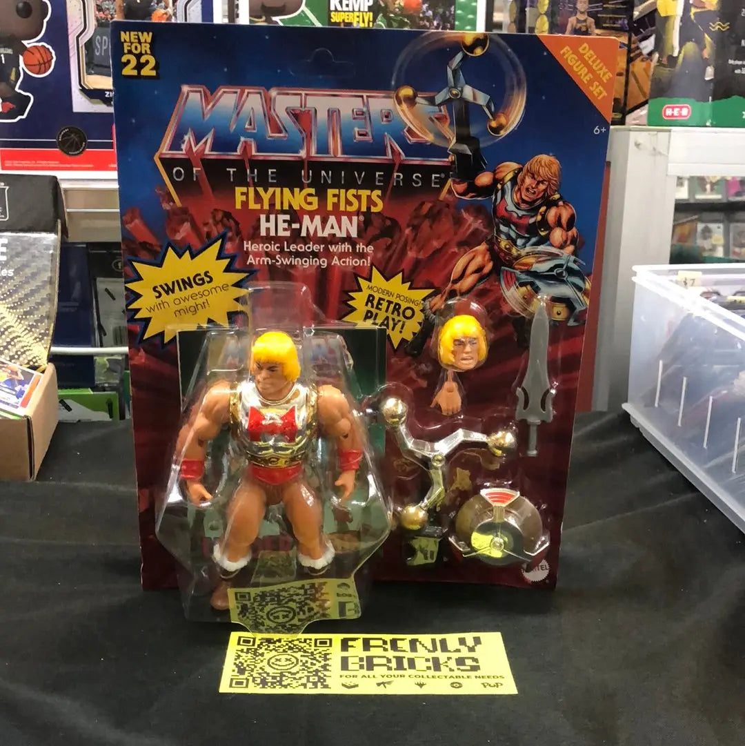 NEW & SEALED 2020 MATTEL MASTERS OF THE UNIVERSE BATTLE ARMOR HE MAN 5" FIGURE FRENLY BRICKS - Open 7 Days