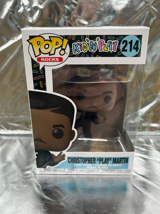 Funko Pop Vinyl #214 Christopher “play”Martin FRENLY BRICKS - Open 7 Days