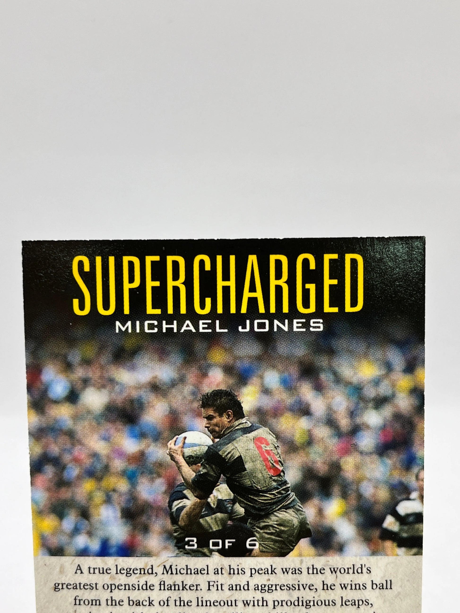 Micheal Jones - Supercharged 3 Of 6 Set - NZ All Blacks FRENLY BRICKS - Open 7 Days