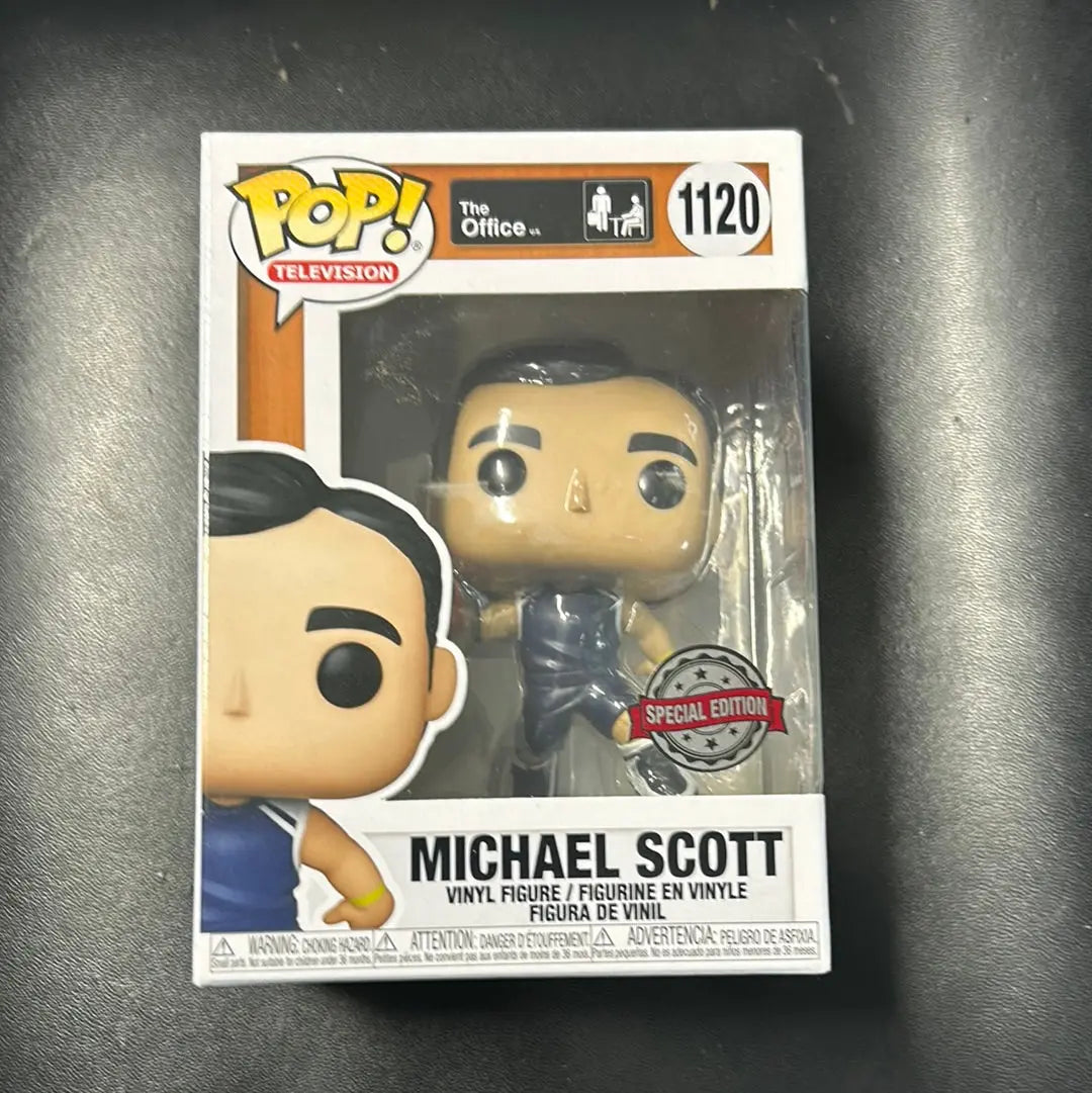 Pop Vinyl The Office #1120 Michael Scott FRENLY BRICKS - Open 7 Days