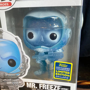 Funko POP! Mr. FREEZE #342 2020 LIMITED EDITION - FRENLY BRICKS - Open 7 Days