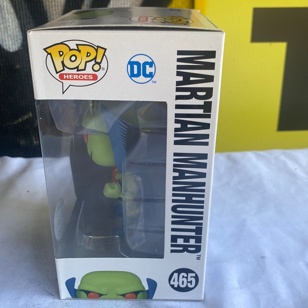 Funko POP! Martian Manhunter #465 FRENLY BRICKS - Open 7 Days