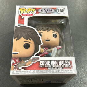 Funko Pop Rocks Eddie Van Halen 258 EVH Jumping Guitar Vinyl Figure w/Protector FRENLY BRICKS - Open 7 Days