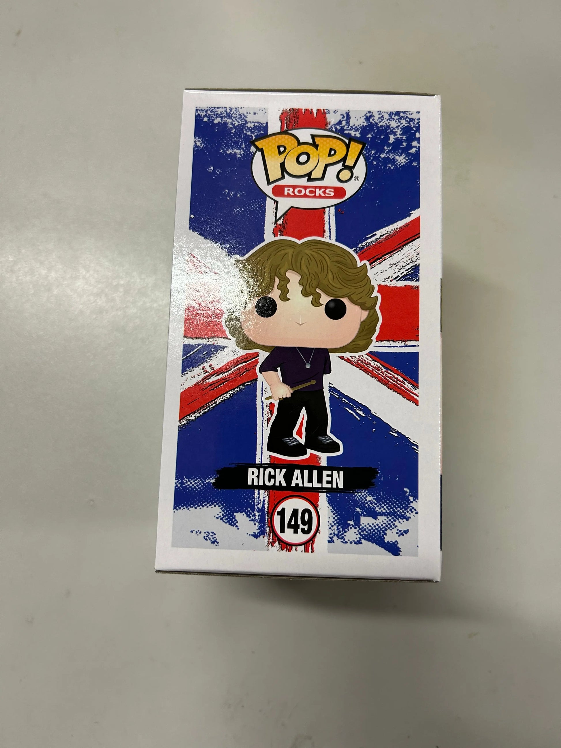 Pop Vinyl Rocks #149 Rick Allen FRENLY BRICKS - Open 7 Days