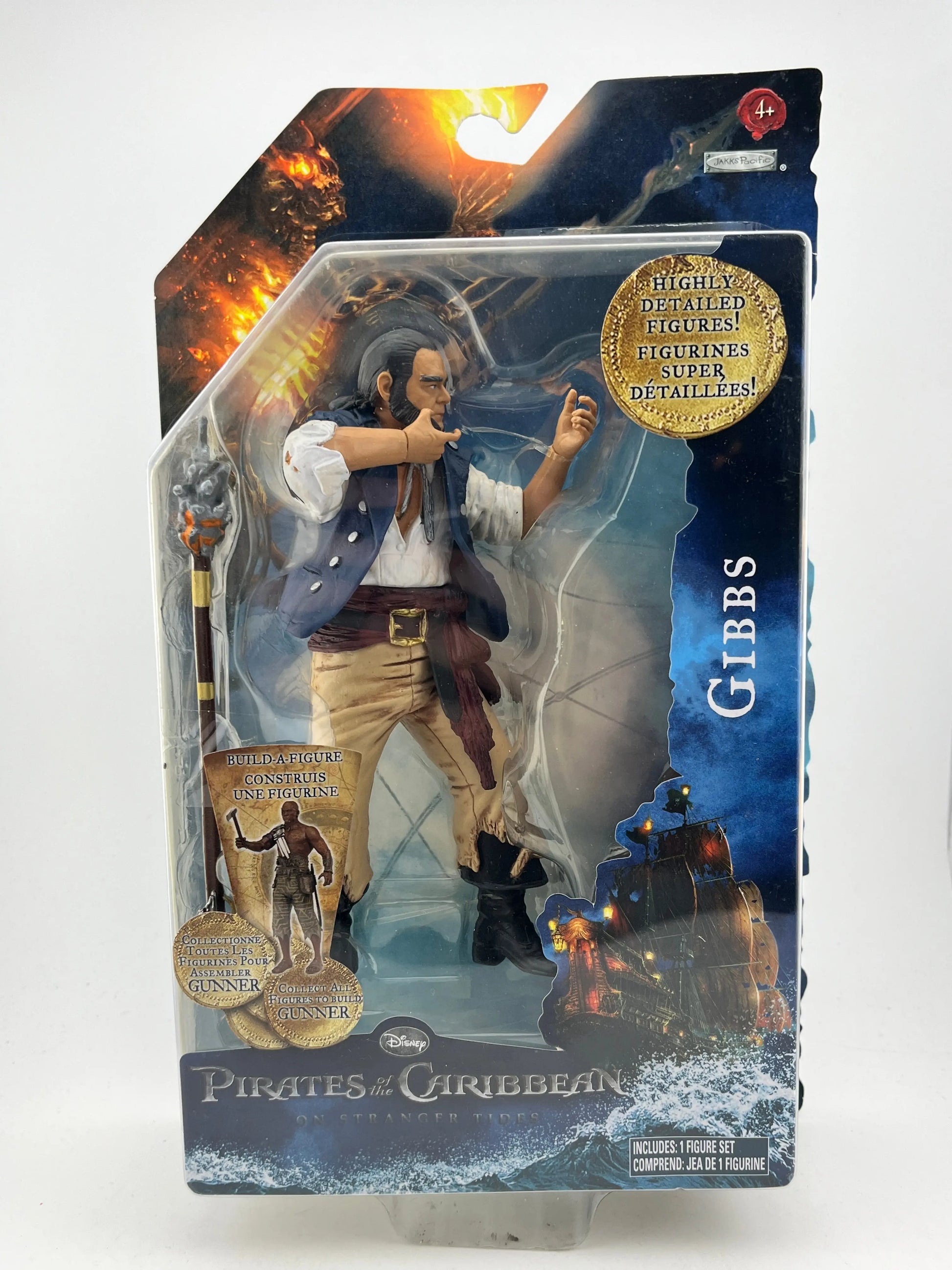Disney - Pirates of the Caribbean Stranger Tides - Gibbs - Figure FRENLY BRICKS - Open 7 Days