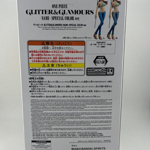 Banpresto One Piece Glitter & Glamours Nami Special Color Ver Figure FRENLY BRICKS - Open 7 Days