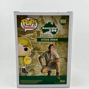 Funko POP! Television Australia Zoo - Steve Irwin #950 - Australia Zoo Exclusive FRENLY BRICKS - Open 7 Days