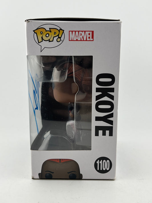 Funko POP! Marvel Wankada Forever - Okoye #1100 - Signed Danai Gurira - No COA FRENLY BRICKS - Open 7 Days