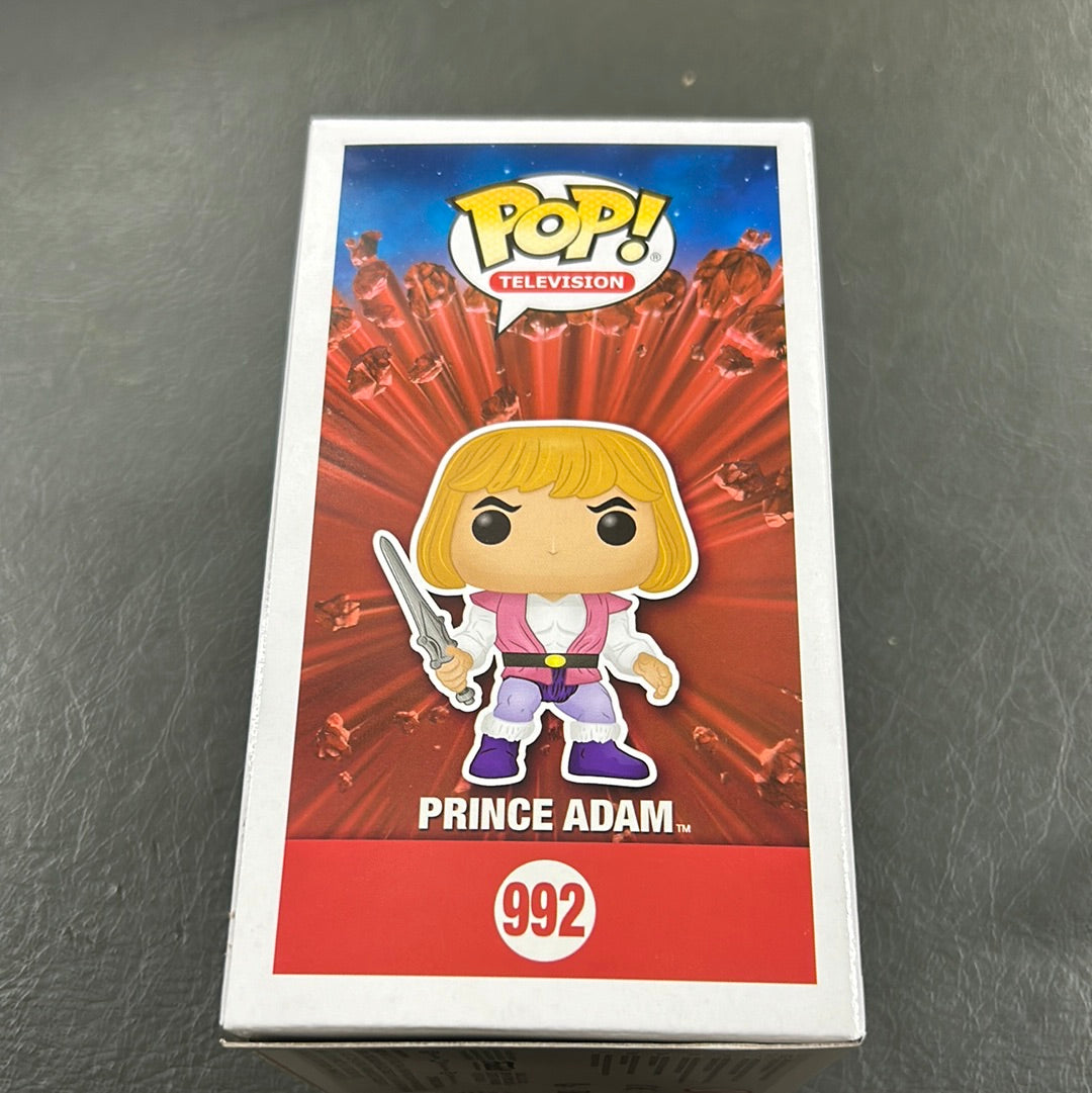 Pop Vinyl Masters of the Universe 992 prince Adam FRENLY BRICKS - Open 7 Days