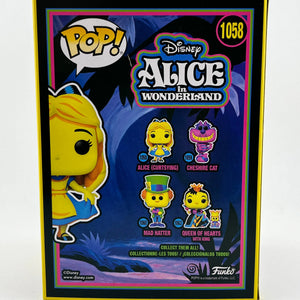 Funko POP! Disney Alice In Wonderland - Alice (Curtsying) #1058 - Black Light Exclusive FRENLY BRICKS - Open 7 Days