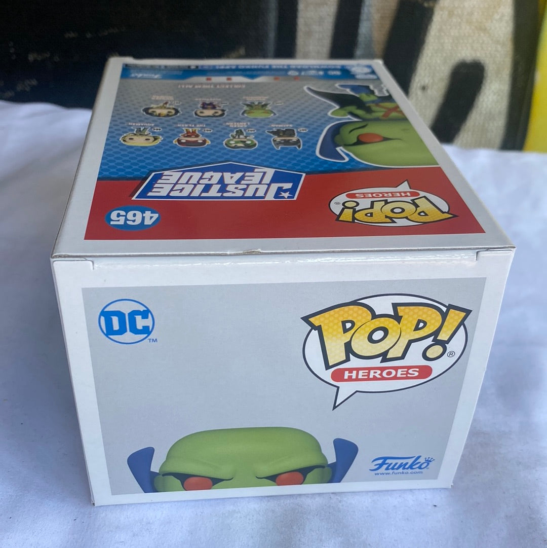 Funko POP! Martian Manhunter #465 FRENLY BRICKS - Open 7 Days