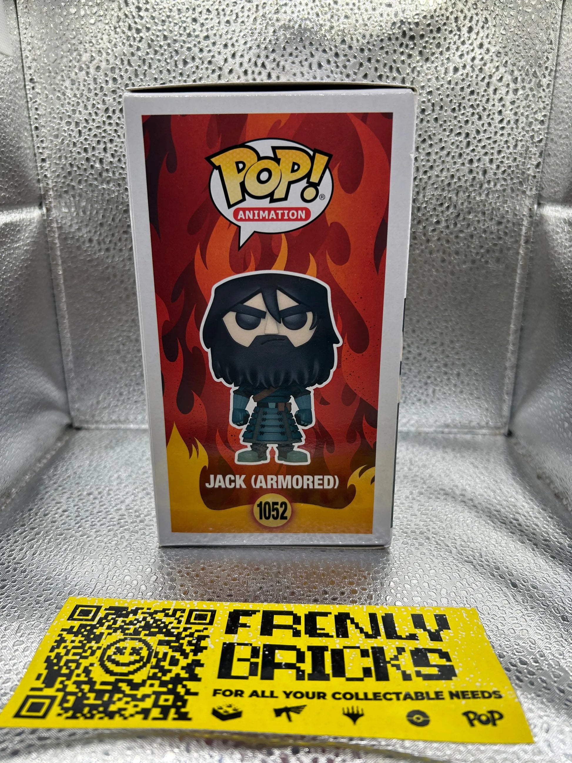 POP! SAMURAI JACK #1052 JACK (ARMORED) FRENLY BRICKS - Open 7 Days