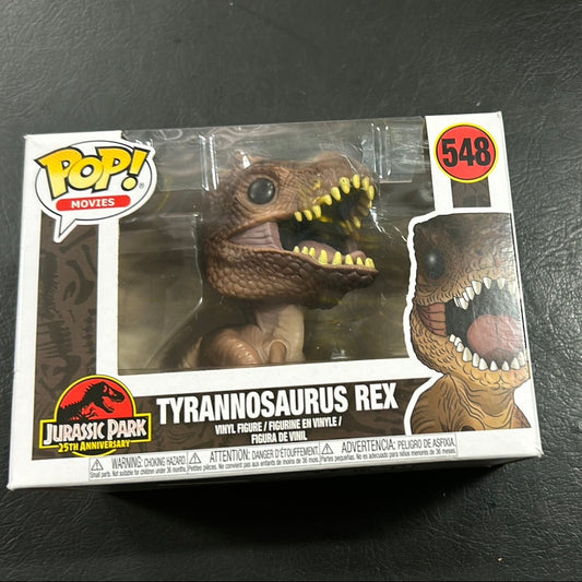 Funko Jurassic Park - Tyrannosaurus Rex Pop! Movies Vinyl #548 FRENLY BRICKS - Open 7 Days