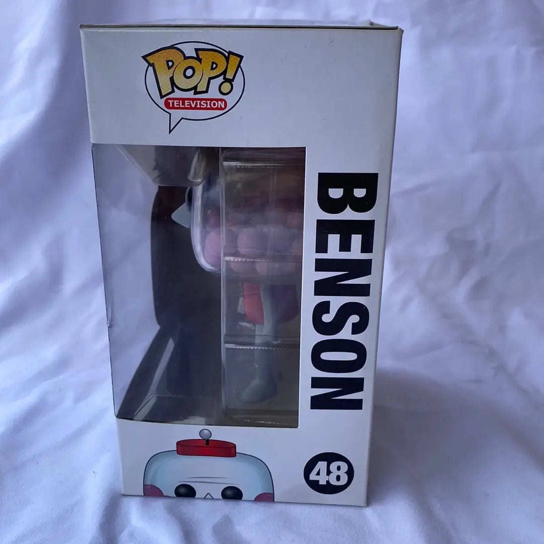 Funko POP! Benson #48 - Regular Show - RARE - FRENLY BRICKS - Open 7 Days