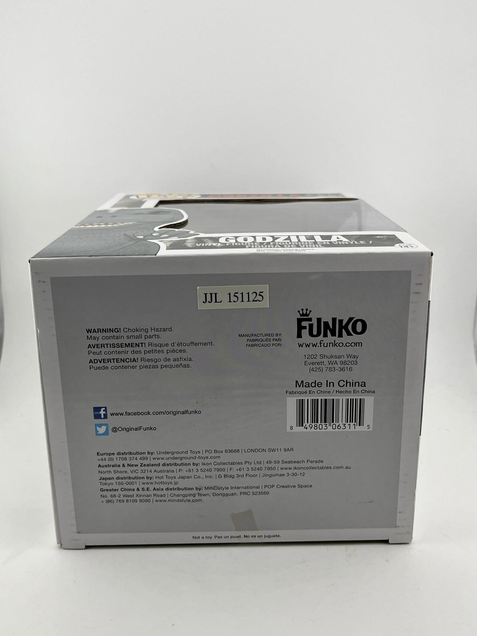 Funko POP! Movies Godzilla - Godzilla #239 - Vinyl Collectable FRENLY BRICKS - Open 7 Days