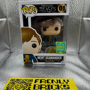 Pop Vinyl 01 Fantastic Beasts Newt Scamander FRENLY BRICKS - Open 7 Days