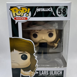 Funko POP! Rocks Metallic - Lars Ulrich #58 - Vinyl Collectable FRENLY BRICKS - Open 7 Days