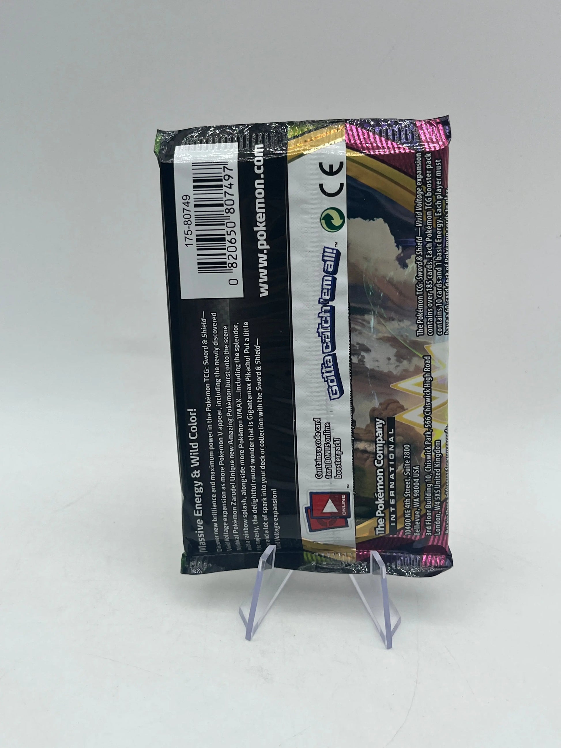 Pokemon TCG Sword & Shield Vivid Voltage Art Set 4 Booster Packs FRENLY BRICKS - Open 7 Days