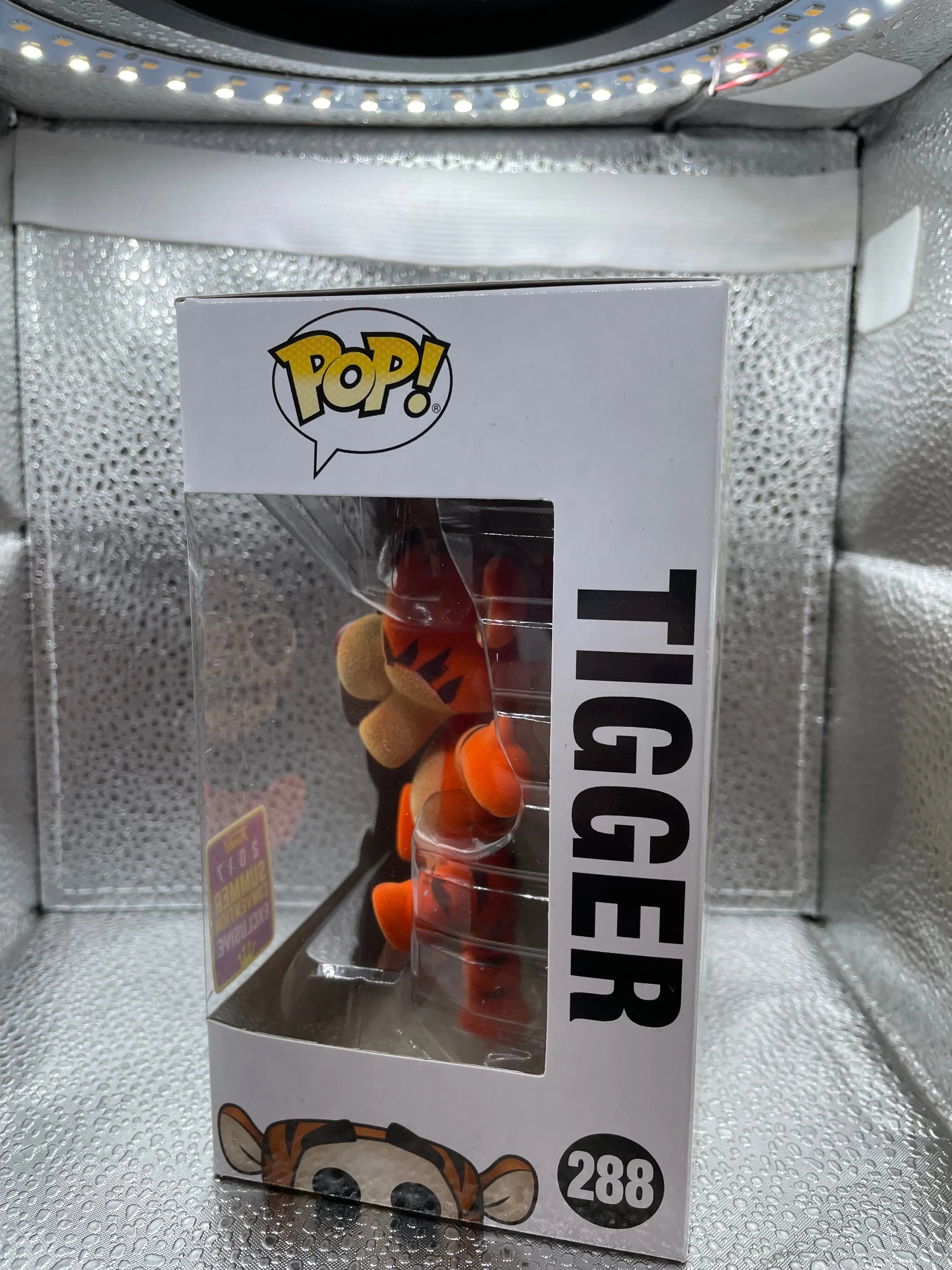 RARE FLOCKED TIGGER Winnie the Pooh SDCC 288 Funko Pop Vinyl New in Box FRENLY BRICKS - Open 7 Days