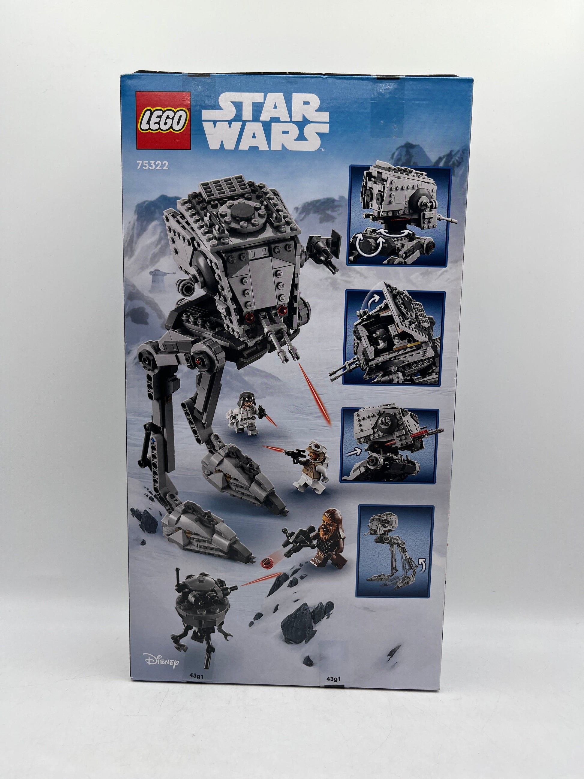 LEGO Star Wars 75322 Hoth AT-ST Walker Set FRENLY BRICKS - Open 7 Days