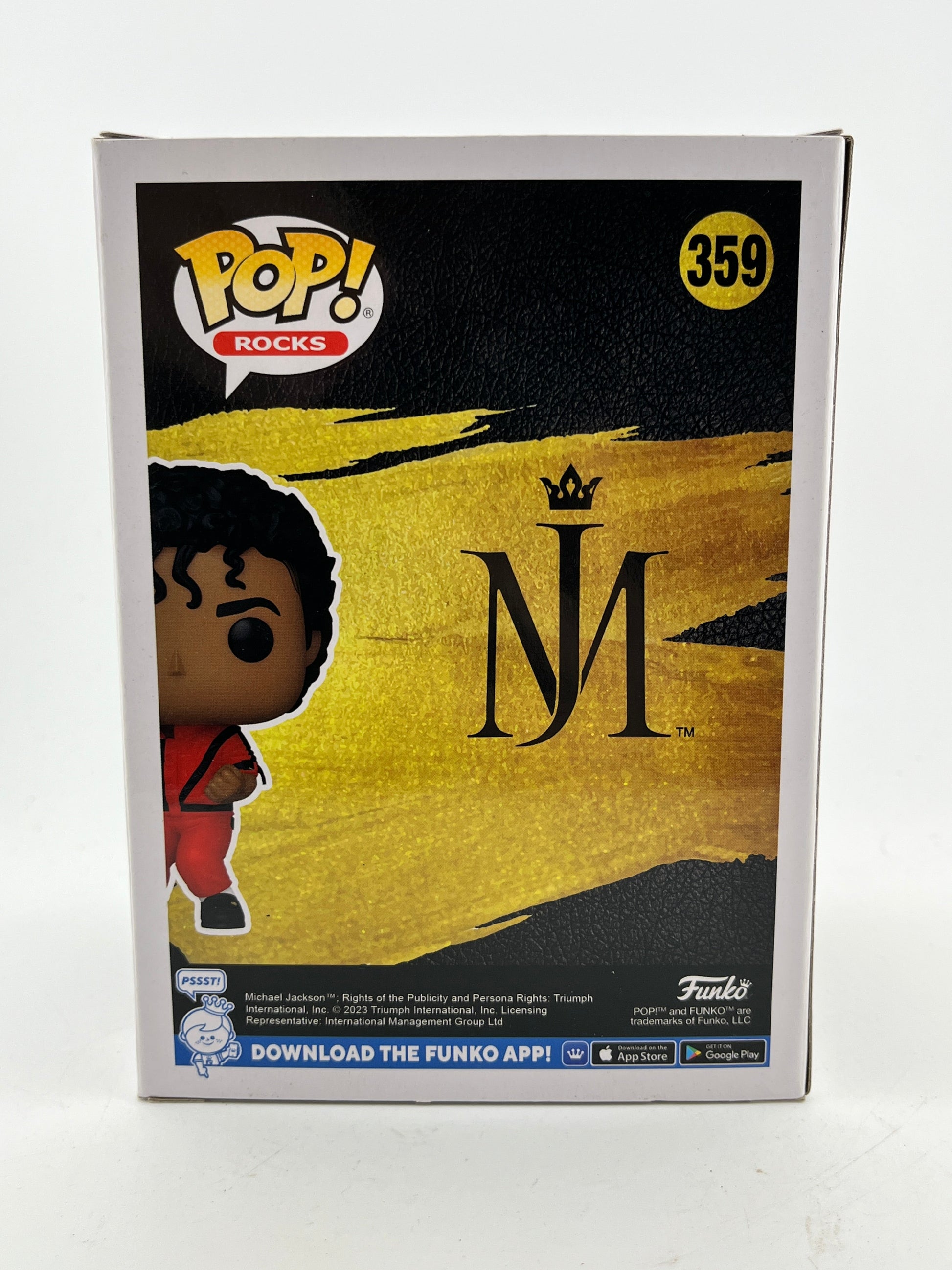 Funko POP! Rocks MJ - Micheal Jackson #360 - Diamond Special Edition FRENLY BRICKS - Open 7 Days