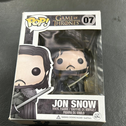 Game of Thrones : JON SNOW #07 Pop Vinyl Funko FRENLY BRICKS - Open 7 Days