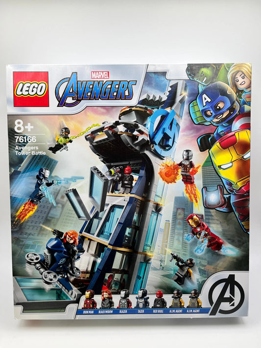 Lego Marvel 76166 Avengers  Tower Battle - Sealed FRENLY BRICKS - Open 7 Days
