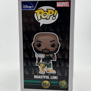 Funko POP! Marvel Loki - Boastful Loki #984 - 2022 Convention Limited Edition FRENLY BRICKS - Open 7 Days