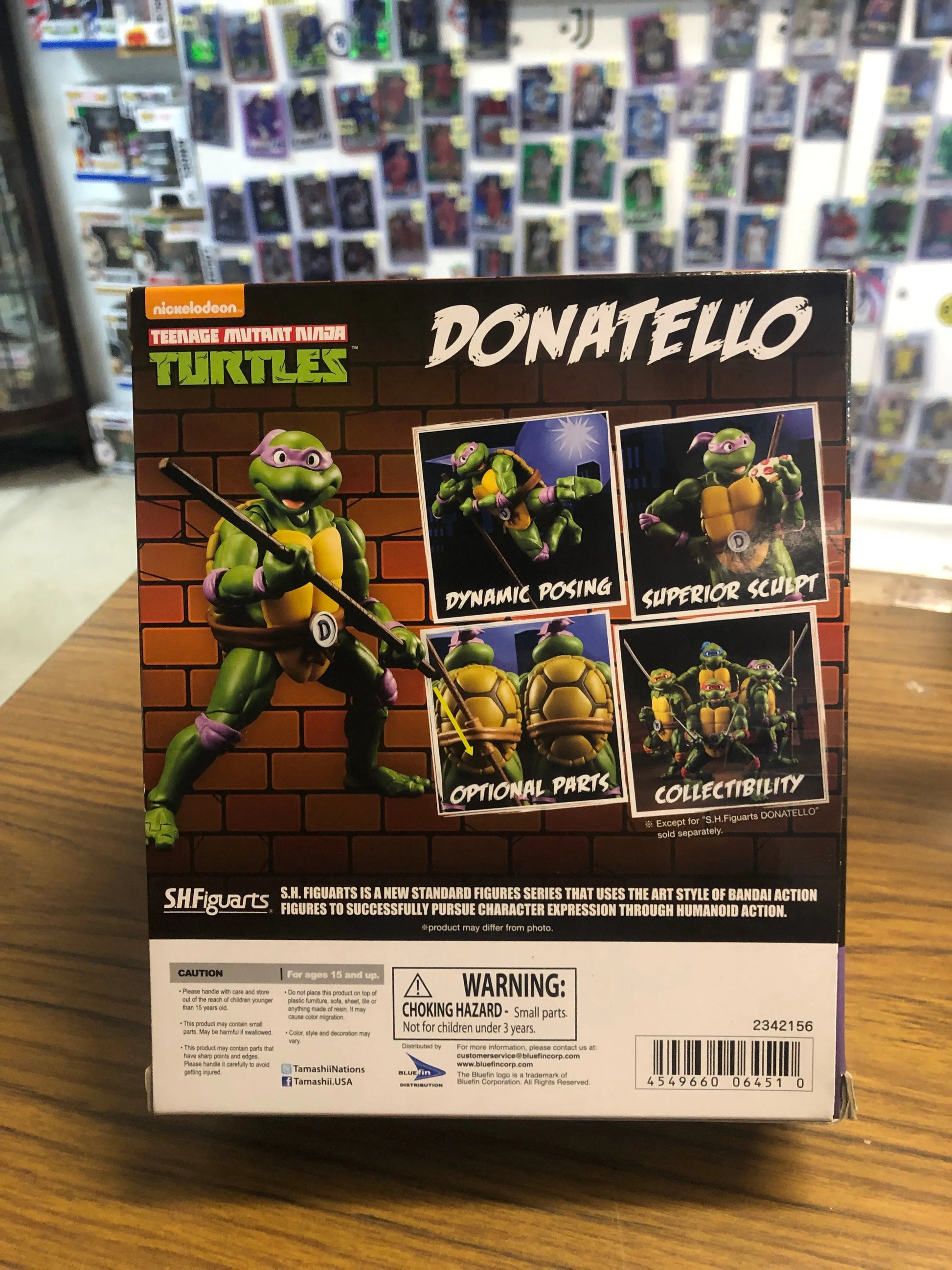 Bandai S.H. Figurats TMNT Donatello FRENLY BRICKS - Open 7 Days