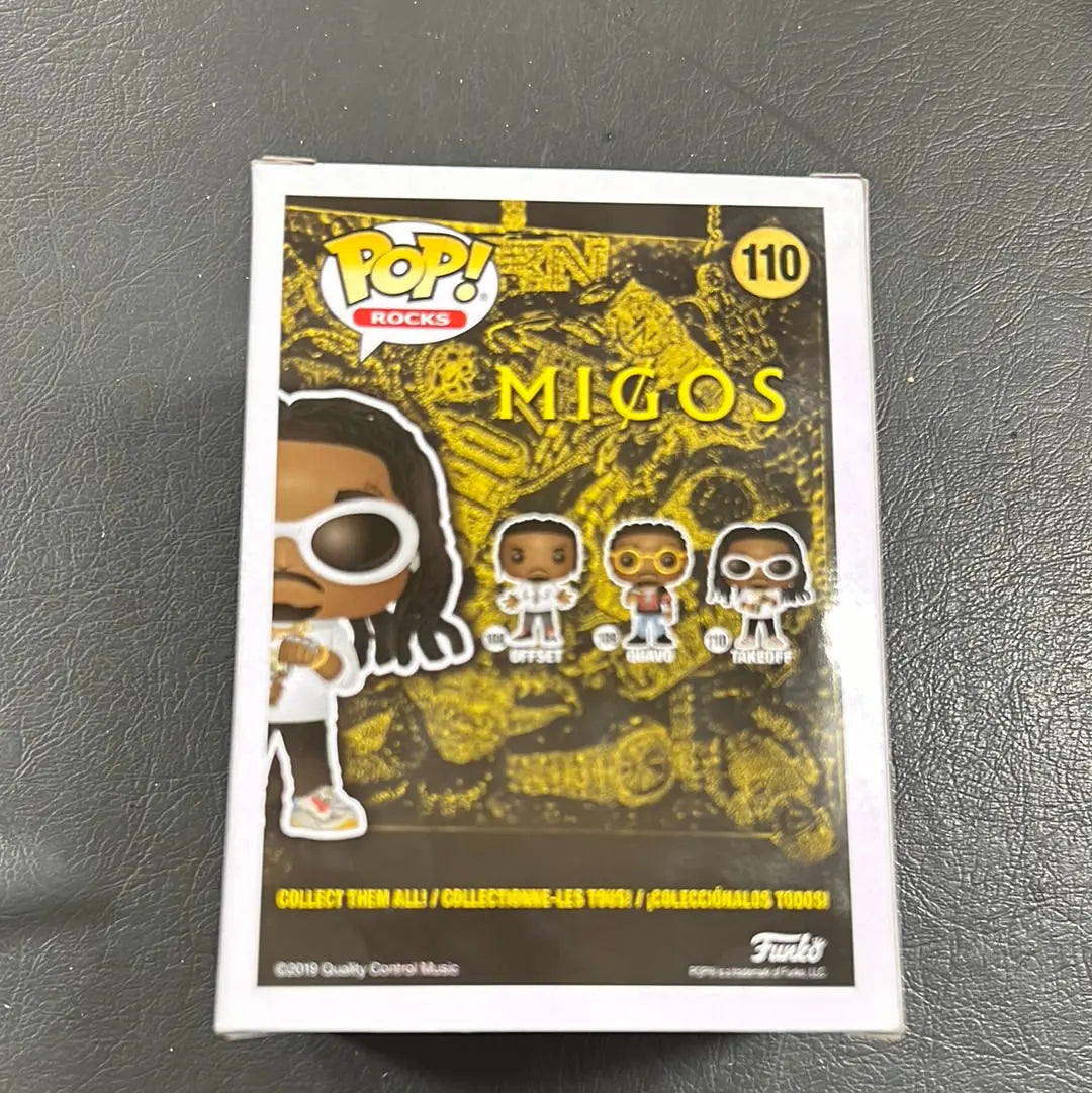 Pop Vinyl Migos Rocks 110 Takeoff FRENLY BRICKS - Open 7 Days