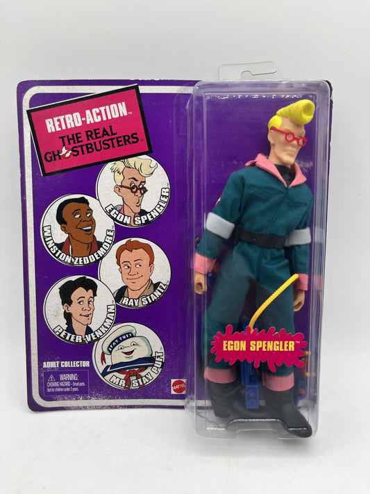 Retro-Action The Real Ghostbusters - Egon Spengler - Mattel - Sealed FRENLY BRICKS - Open 7 Days
