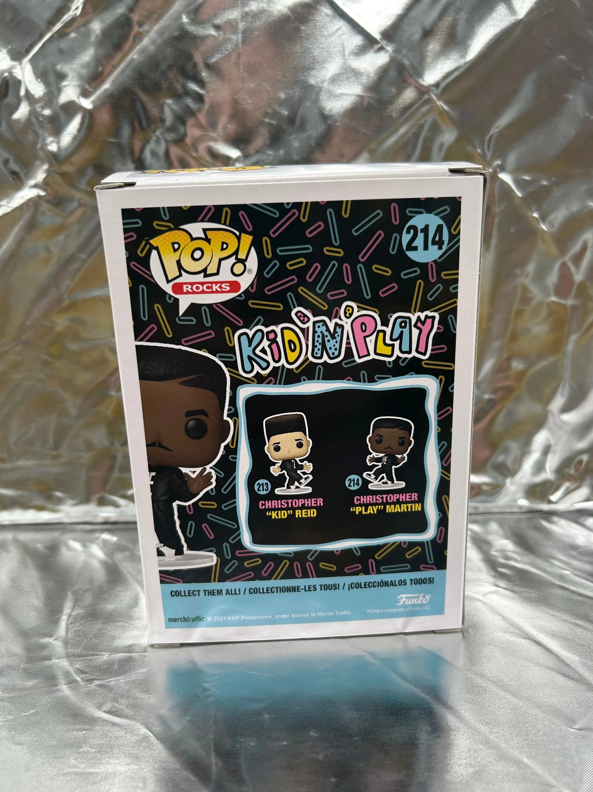 Funko Pop Vinyl #214 Christopher “play”Martin FRENLY BRICKS - Open 7 Days