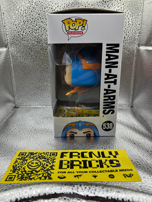 Pop Vinyl Masters Of The Universe Man-At-Arms FRENLY BRICKS - Open 7 Days