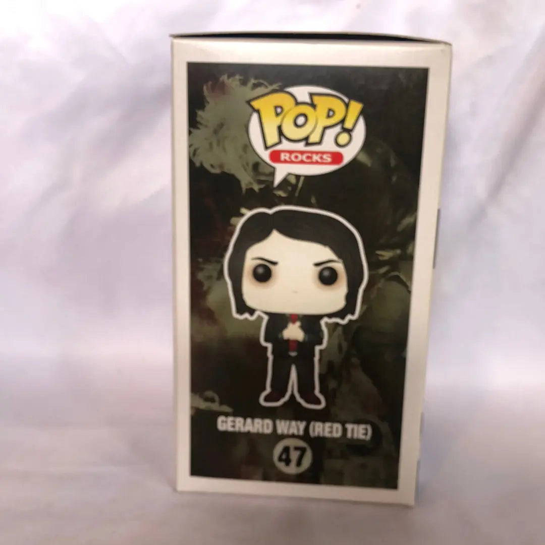 MCR 47 Gerard Way (Red Tie) Rocks - FRENLY BRICKS - Open 7 Days